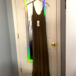 Floor length maxi dress
